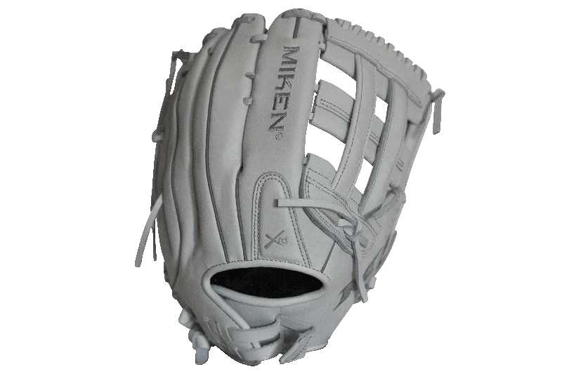 Miken Pro Series 13" Slow Pitch Fielding Glove - White/White: PRO130WW