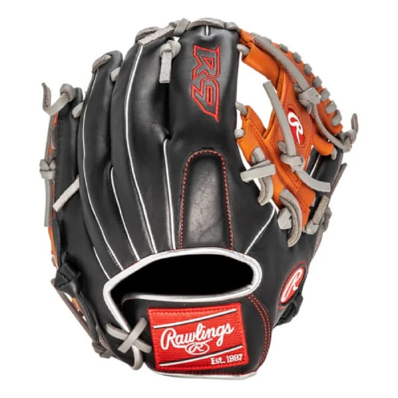 Rawlings R9 Contour Series 11.25" Infield Baseball Glove: R91125U-2BT