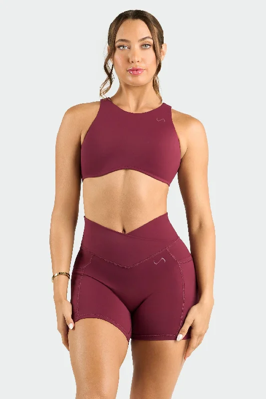 Tempo High Neck Sports Bra