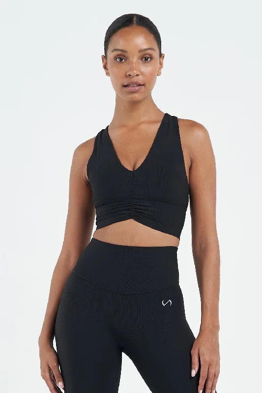 Tempo Ribbed Workout Sports Bra 2.0