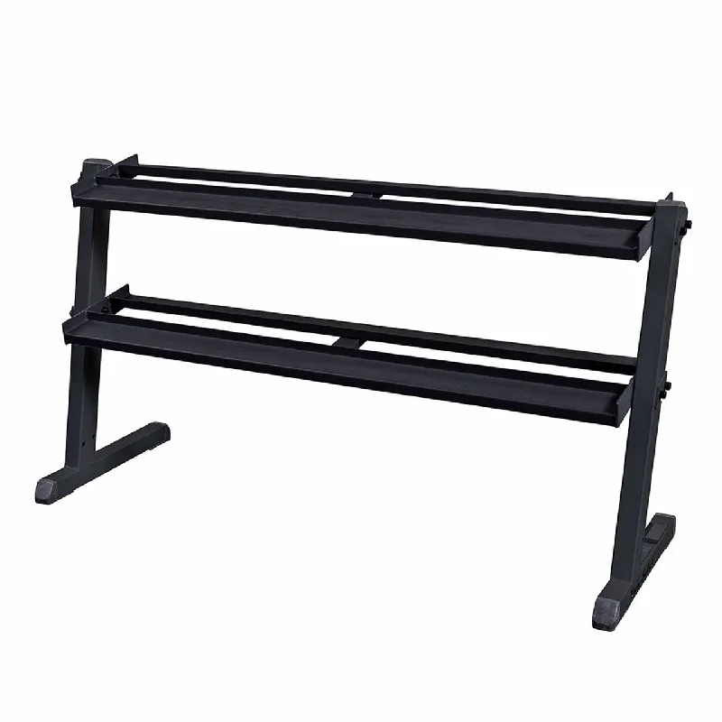 Body-Solid GDR60B 2 Tier Dumbbell Rack