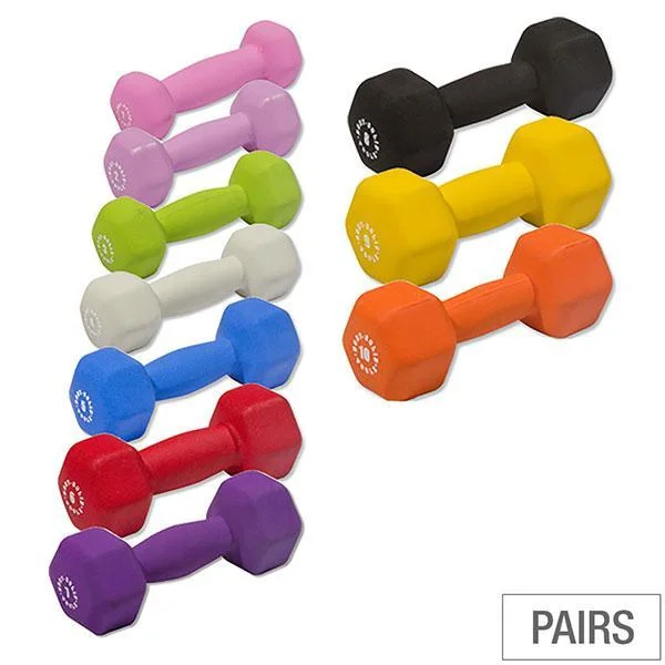 Body-Solid Tools Neoprene Dumbbells 1-10 lb.