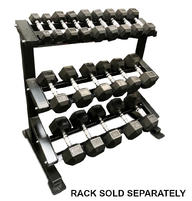 Rubber Hex Dumbbells Sets