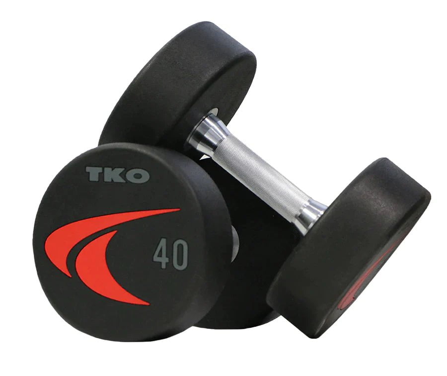 TKO Signature Round Urethane Dumbbell Set