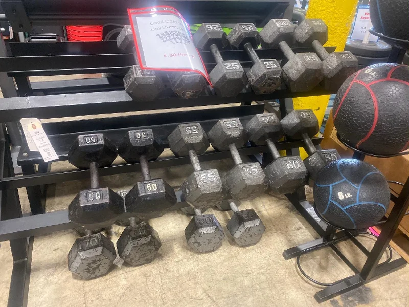 Used Cast Iron Dumbbells (Pairs)