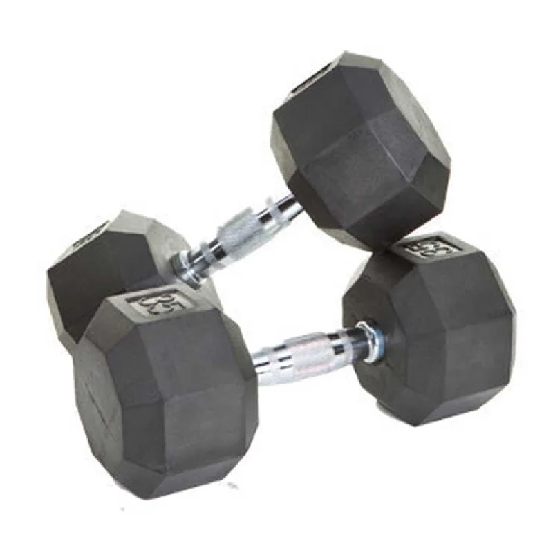 VTX 8-Sided Rubber Encased Dumbbells